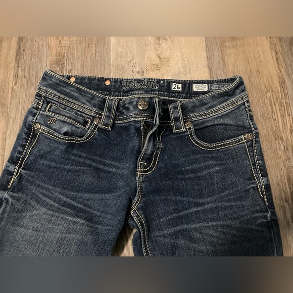 Miss Me denim skinny blue jeans - Picture 4 of 7